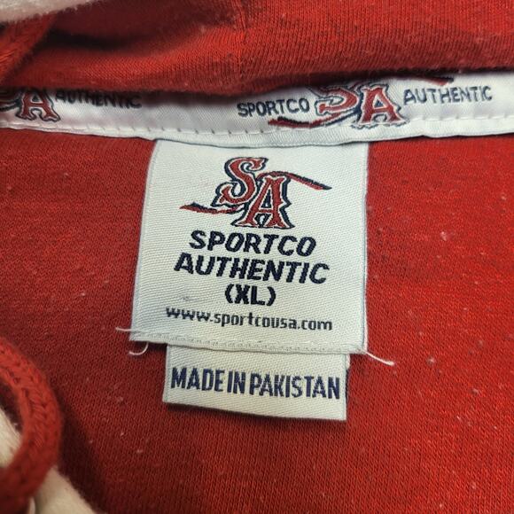 Detroit Redwings Hoodie Mens XL White NHL Hockey Pullover Sweatshirt Long Sleeve - Picture 4 of 10